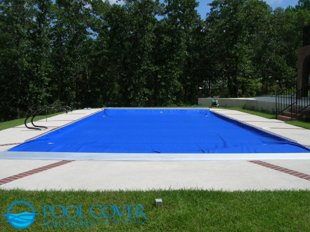 Charlotte NC Safety Pool Cover Roman Shaped Pool