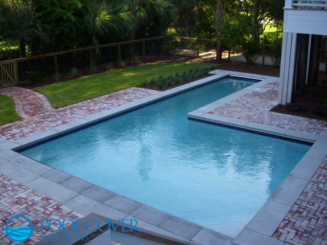 Isle of Palms, SC Pool Safety Covers L Shaped Pool