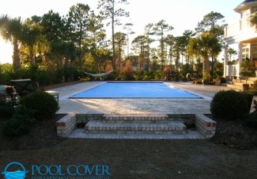 Kiawah Island SC Automatic Safety Cover on Grecian Pool with spa (1)