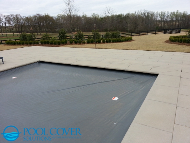 Lexington, SC Safety Pool Cover Pools with Sun Shelf