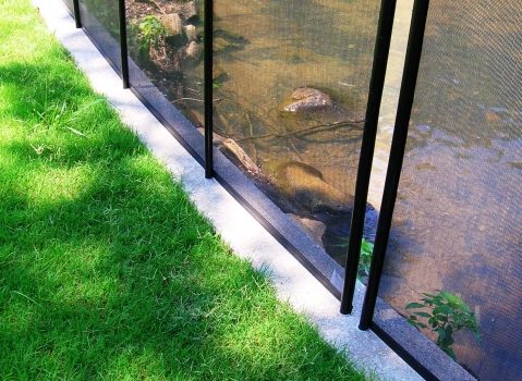 SC Removable Mesh Pool Fence with latching gate (1)