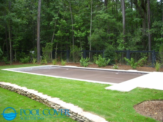Columbia SC Automatic Safety Pool Cover with Landscapes