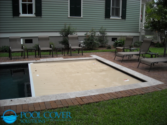 James Island SC Safety Pool Cover Backyard Pool