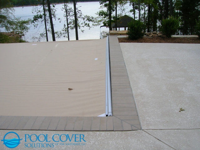 Lake Keowee SC Automatic Pool Safety Cover with Vanishing Edge