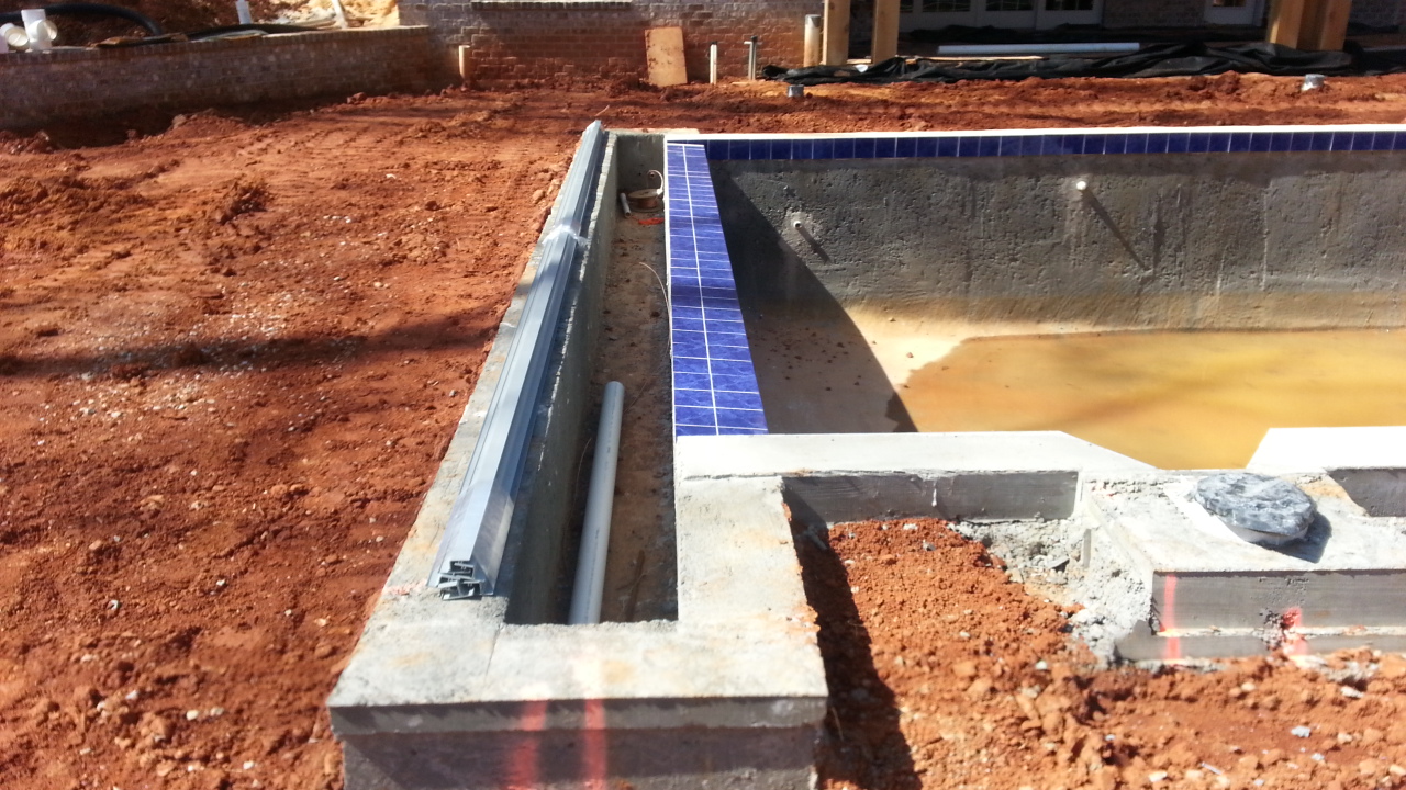 construction of the container box for an automatic pool cover
